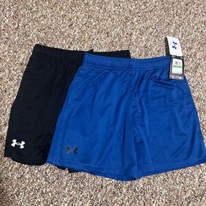 Boys Youth Large Under Armour Mesh Shorts